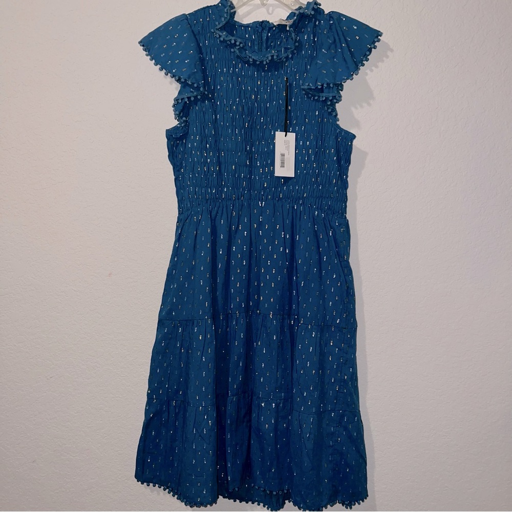 NWT Sea New York Laura smocked Dress